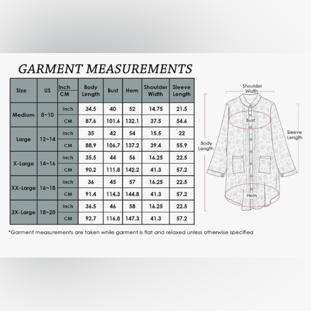 Women's Casual Loose Blouse - NEW - Long Sleeve Button Down Floral Print Tops. - Picture 6 of 6